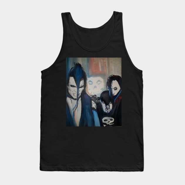 Misfits Tank Top by Mike Nesloney Art